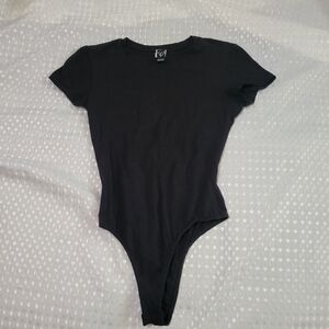 Black Tshirt Bodysuit